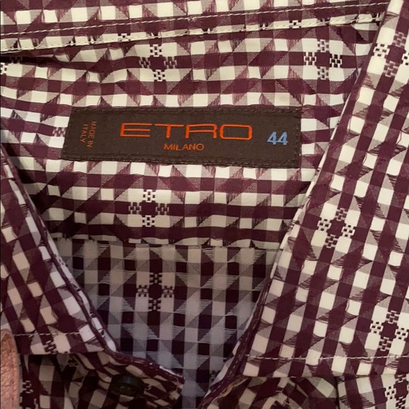 Etro Long Sleeve Designer Men’s Shirt - Picture 2 of 3